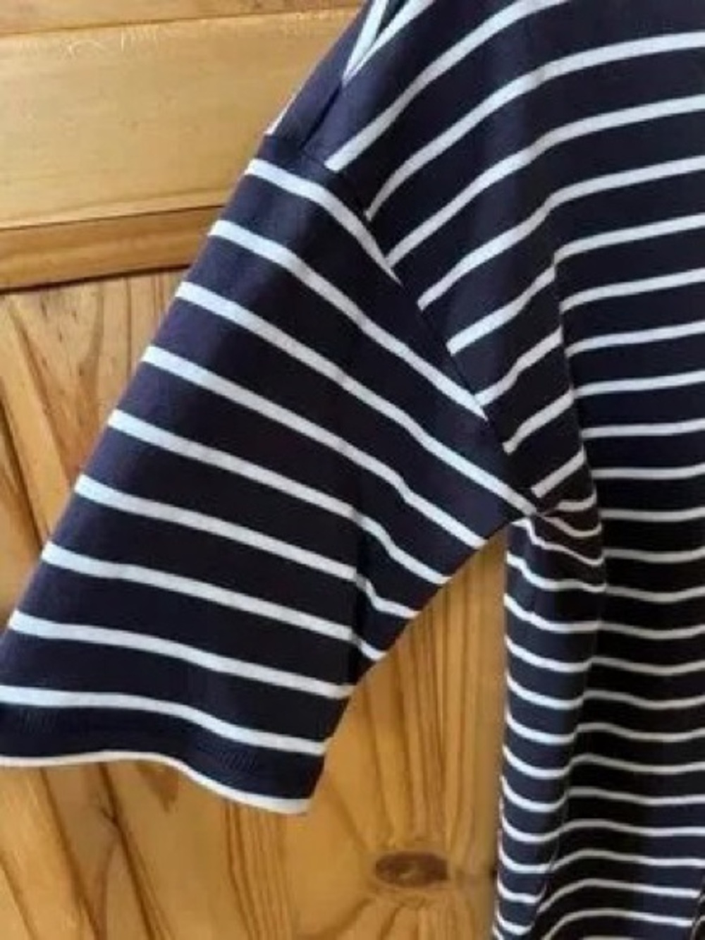 Black & White Striped Women's Tee - Picture 3 of 6